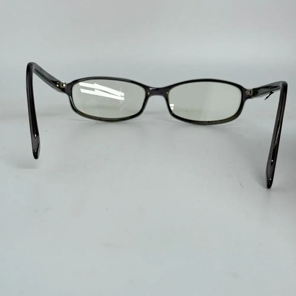 GUCCI GG 1515 ZX8 Eyeglasses Frames Gray Full RIm‎ USed H19050